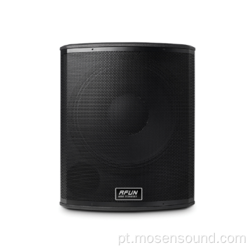 Subwoofer de desempenho de alta qualidade de 15 polegadas de 15 polegadas